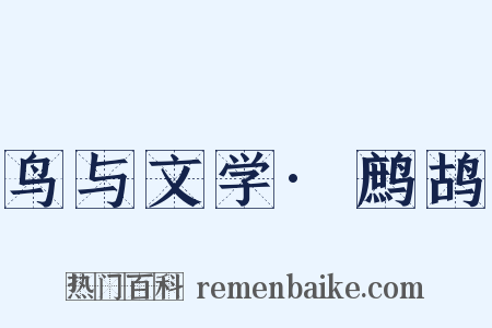 鸟与文学·鹧鸪是什么意思的图片